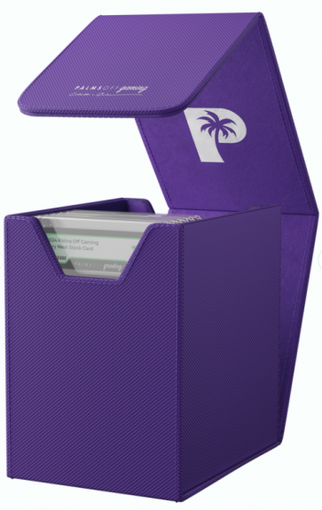 Palms Off Gaming - Collector's Series Graded Card Storage Case - Small - PURPLE