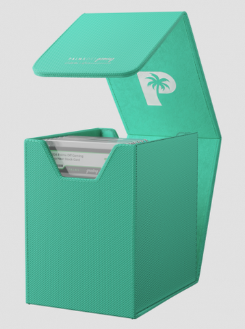 Palms Off Gaming - Collector's Series Graded Card Storage Case - Small - TURQUOISE