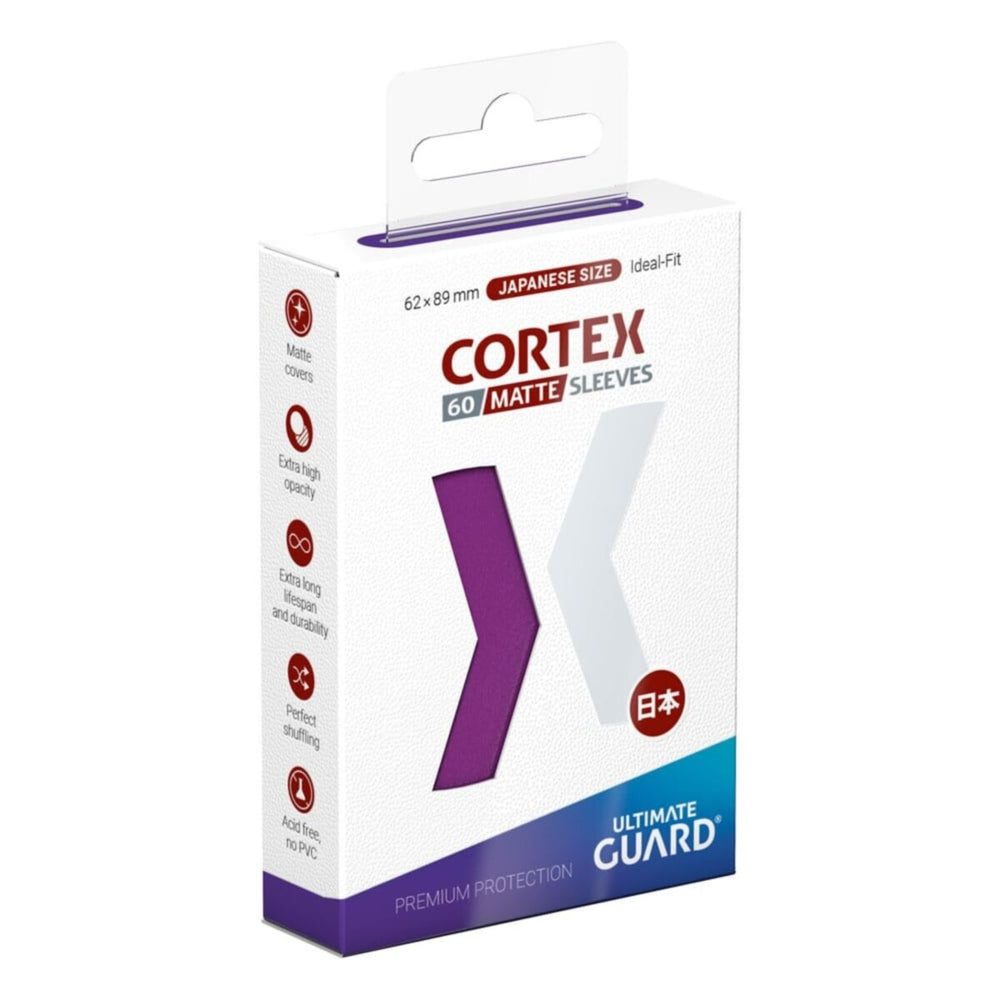 Ultimate Guard: Japanese Size Sleeves – Cortex Matte – Purple
